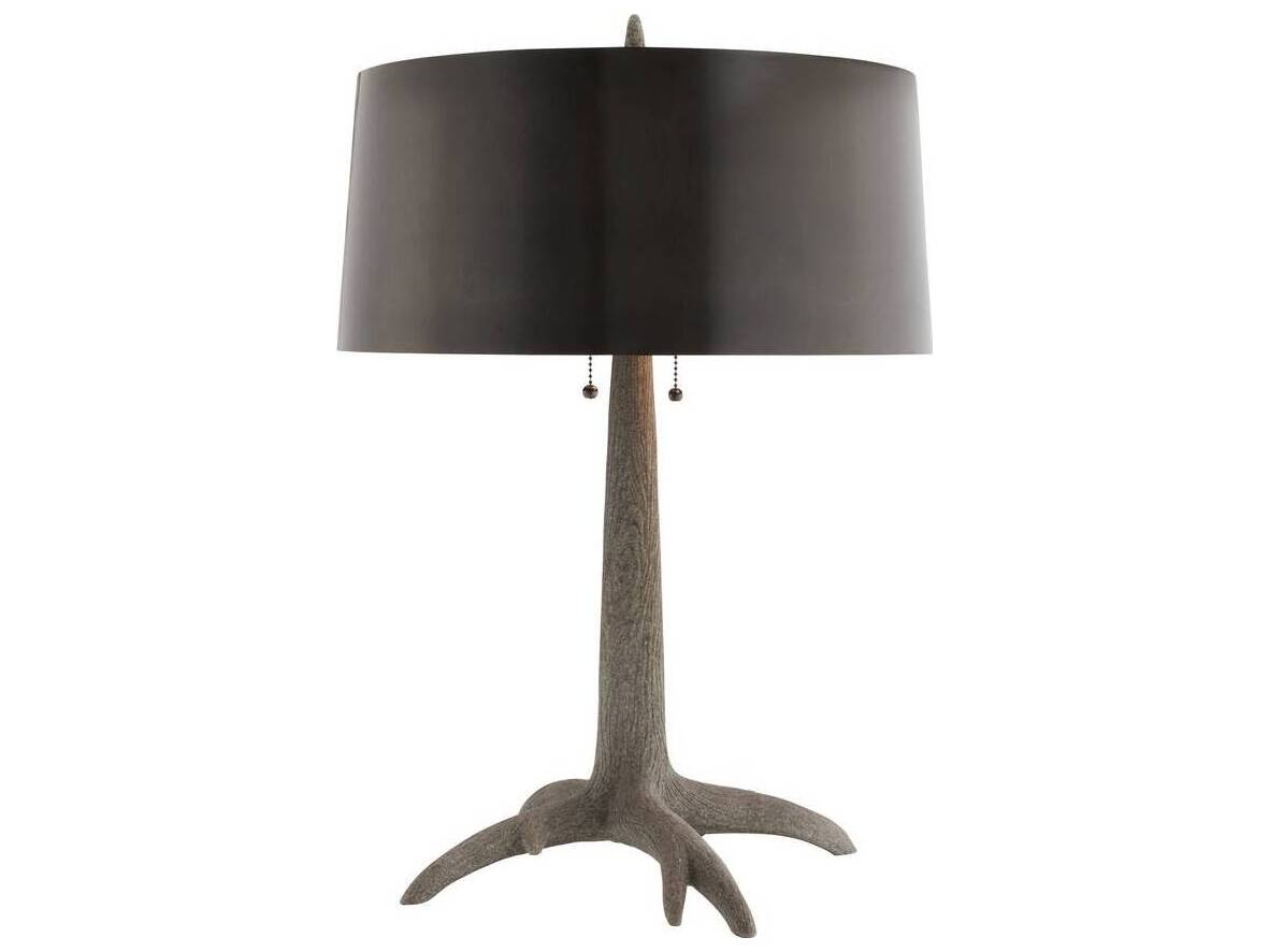 Arteriors Home Haggard Graphite Bronze Black Buffet Lamp