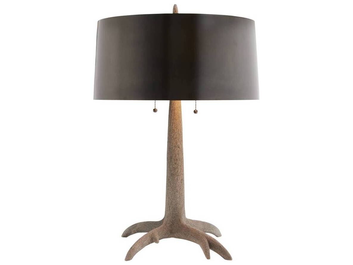 Arteriors Home Haggard Graphite Bronze Black Buffet Lamp