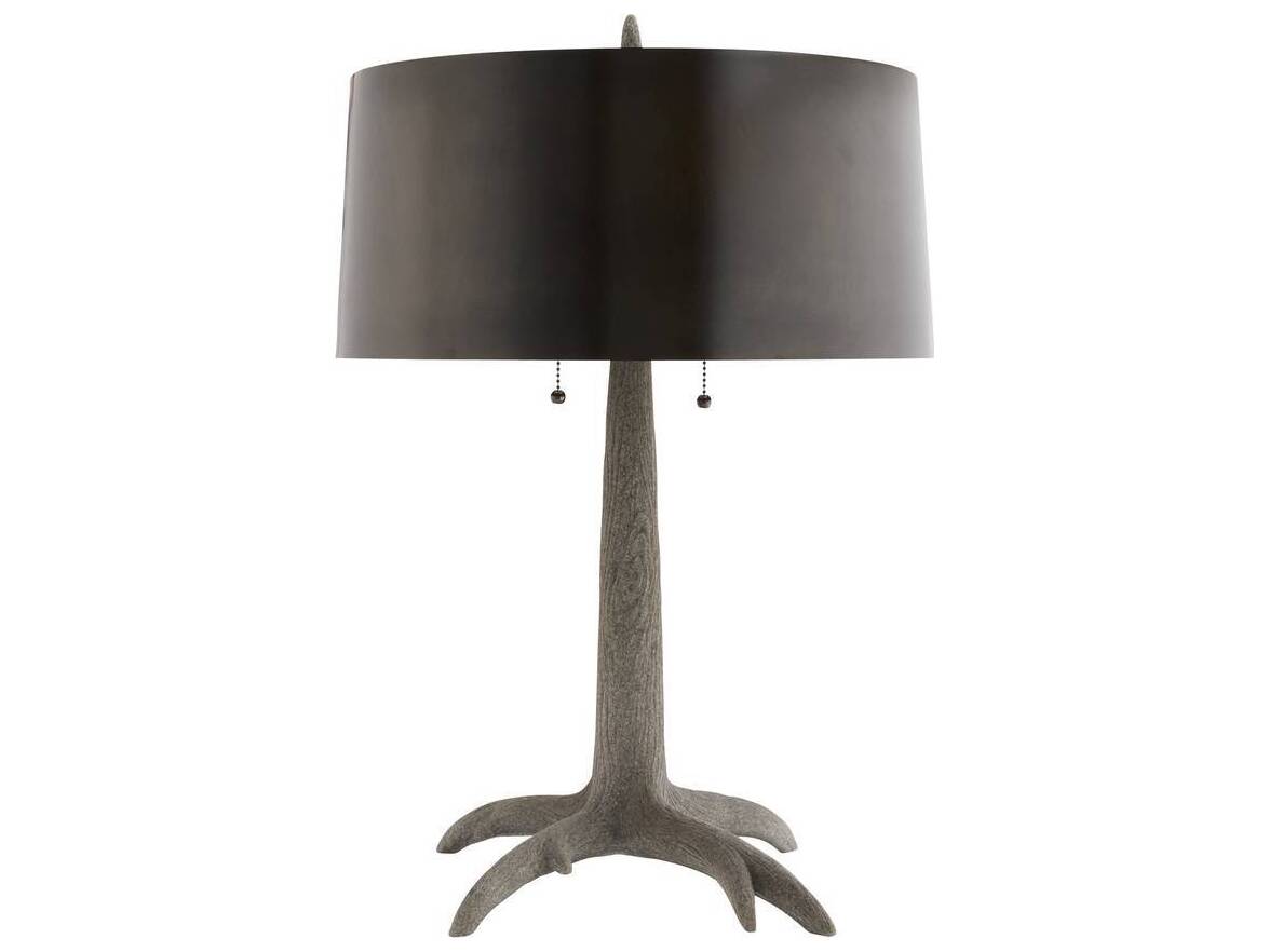 Arteriors Home Haggard Graphite Bronze Black Buffet Lamp