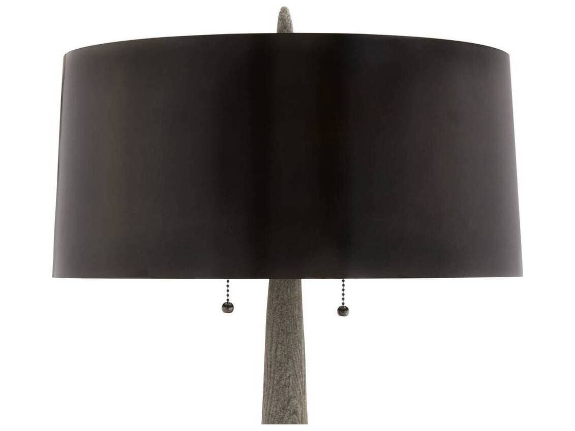 Arteriors Home Haggard Graphite Bronze Black Buffet Lamp