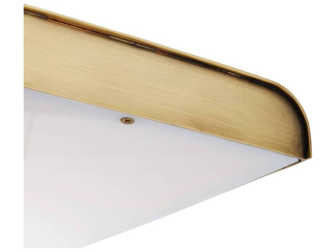 Arteriors Home Genevieve Antique Brass White Table Lamp