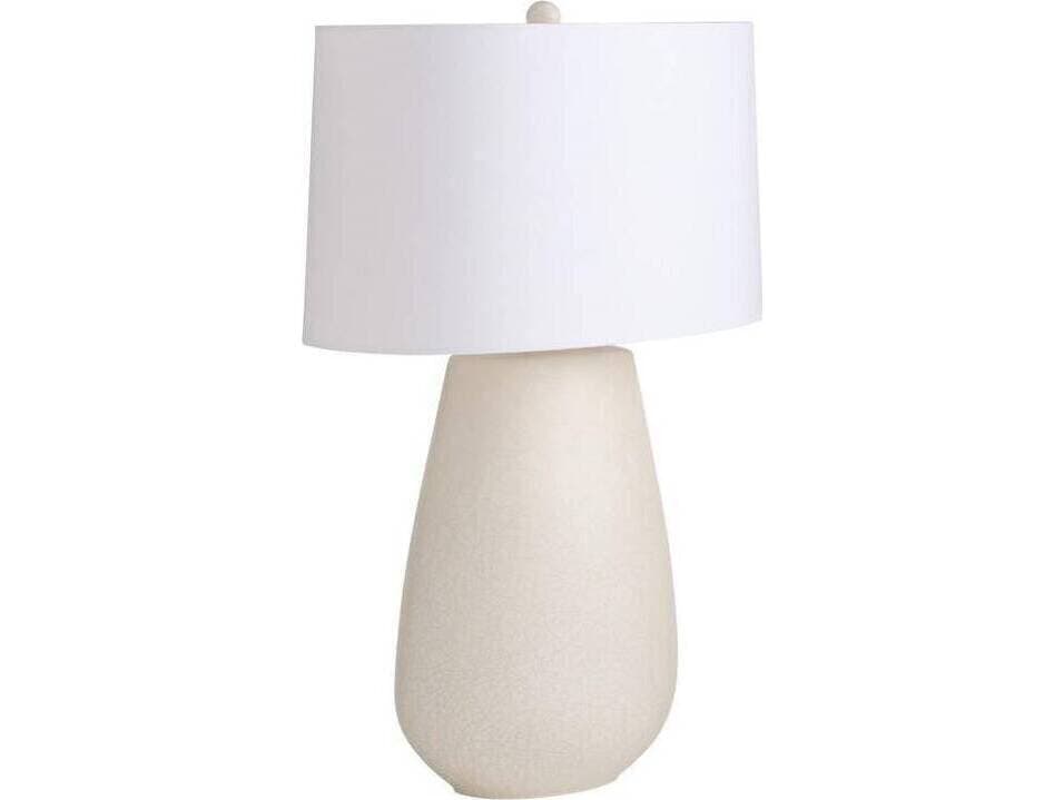 Arteriors Home Deagan White Buffet Lamp