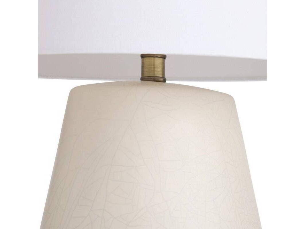 Arteriors Home Deagan White Buffet Lamp