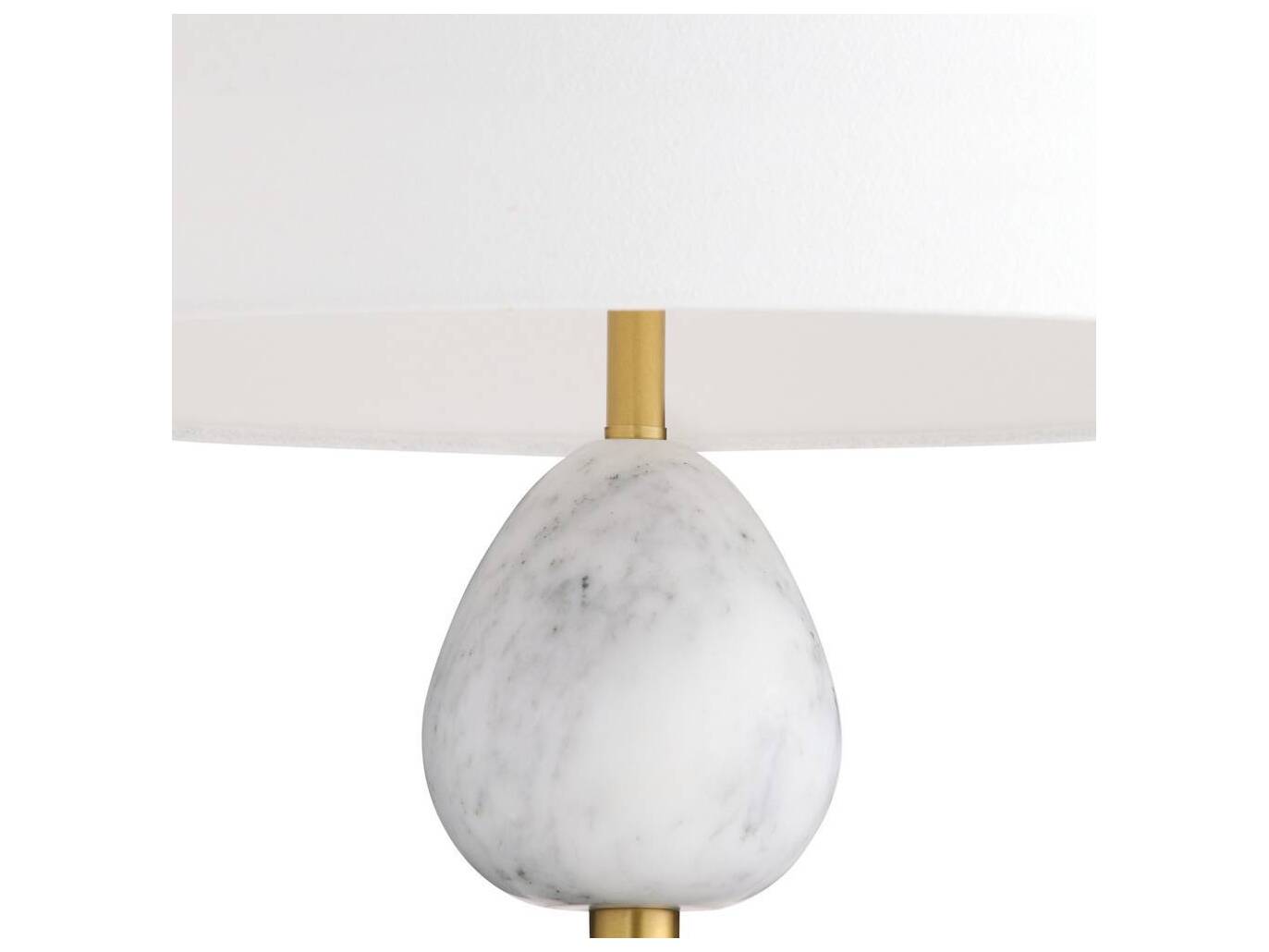 Arteriors Home Aubrey White Buffet Lamp