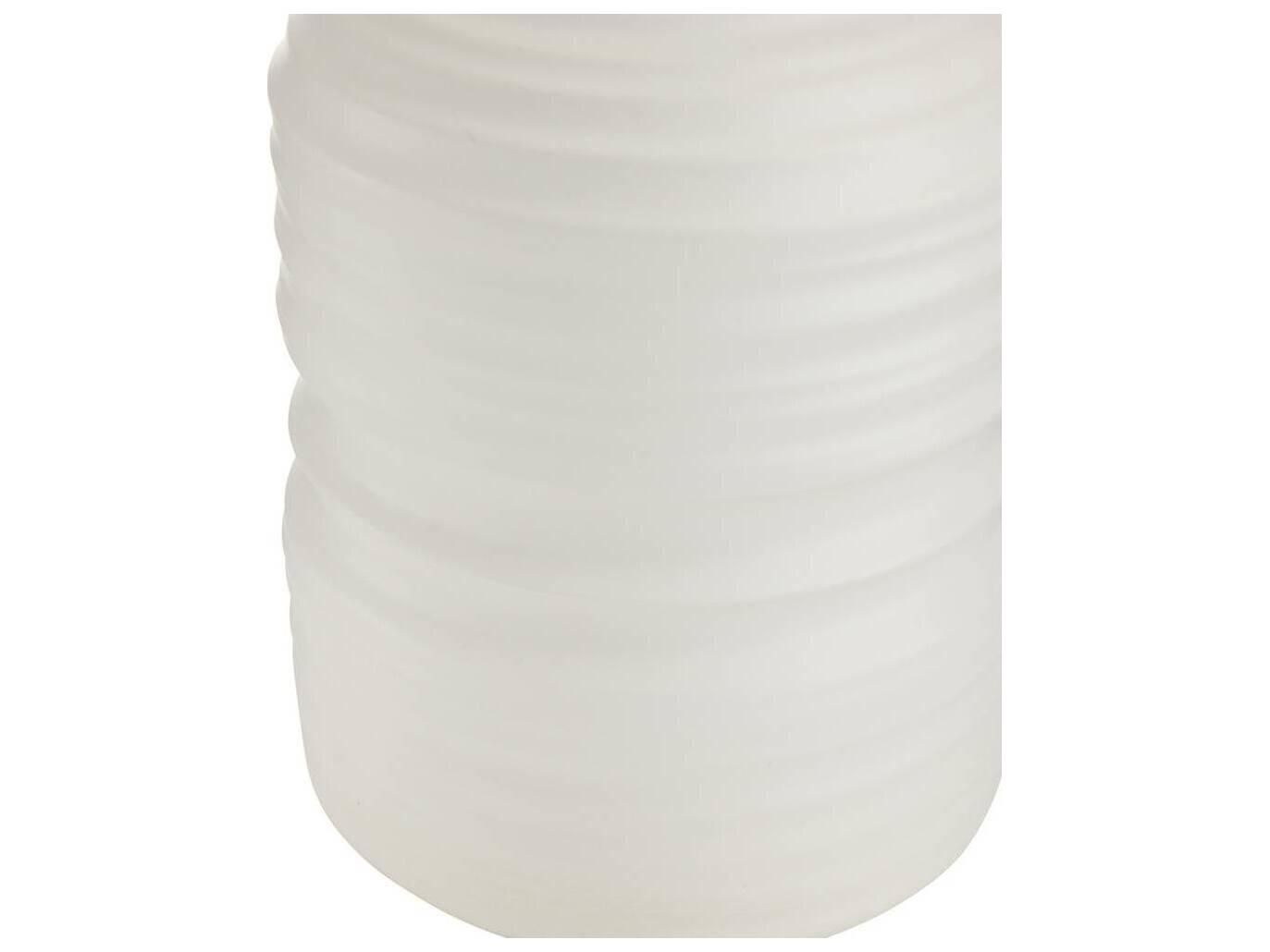 Arteriors Home Fontana White Antique Brass Buffet Lamp