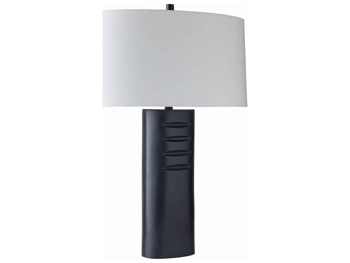 Arteriors Home Darth Bronze White Buffet Lamp