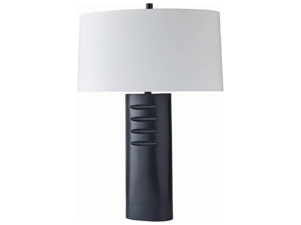 Arteriors Home Darth Bronze White Buffet Lamp