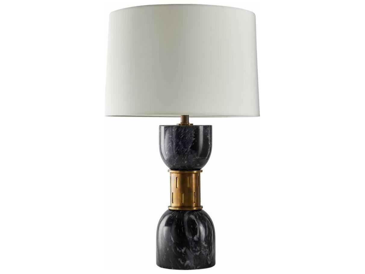 Arteriors Home Dalton Black Antique Brass Buffet Lamp