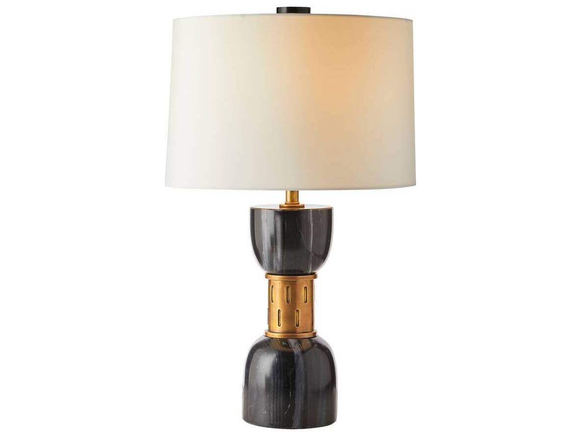 Arteriors Home Dalton Black Antique Brass Buffet Lamp