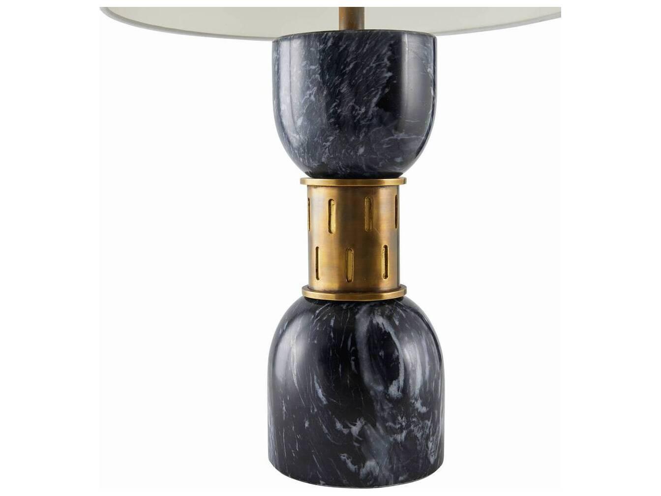 Arteriors Home Dalton Black Antique Brass Buffet Lamp