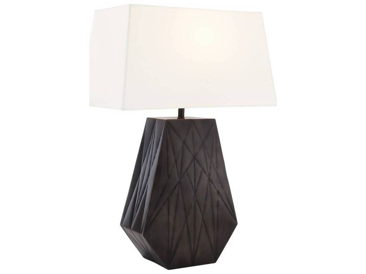 Arteriors Home Gentry Bronze White Buffet Lamp