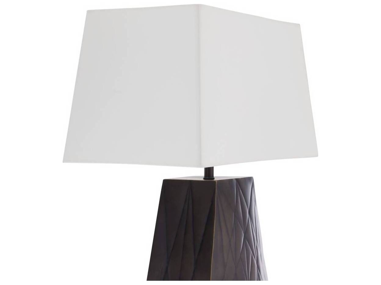 Arteriors Home Gentry Bronze White Buffet Lamp