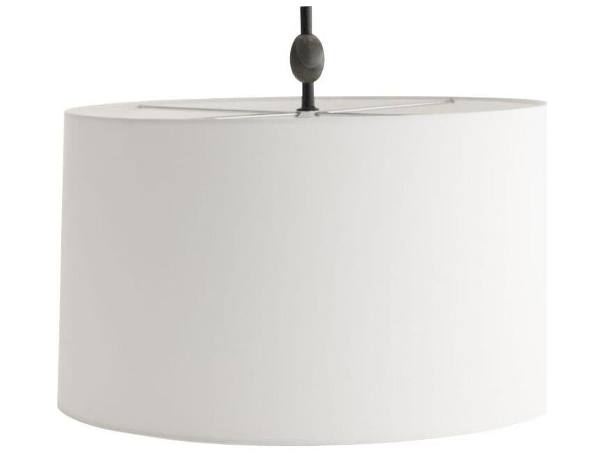 Arteriors Home Howes Natural Iron Galaxy White Buffet Lamp