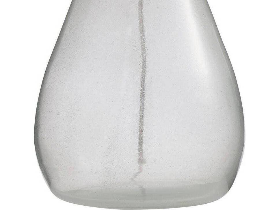 Arteriors Home Tiber Clear Antique Brass White Gold Table Lamp