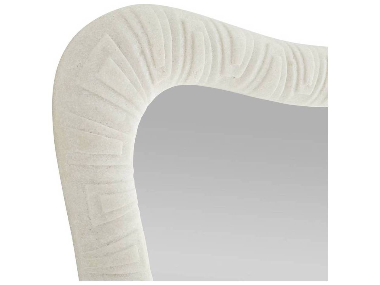 Arteriors Home Ivory Plain Wall Mirror Rectangular