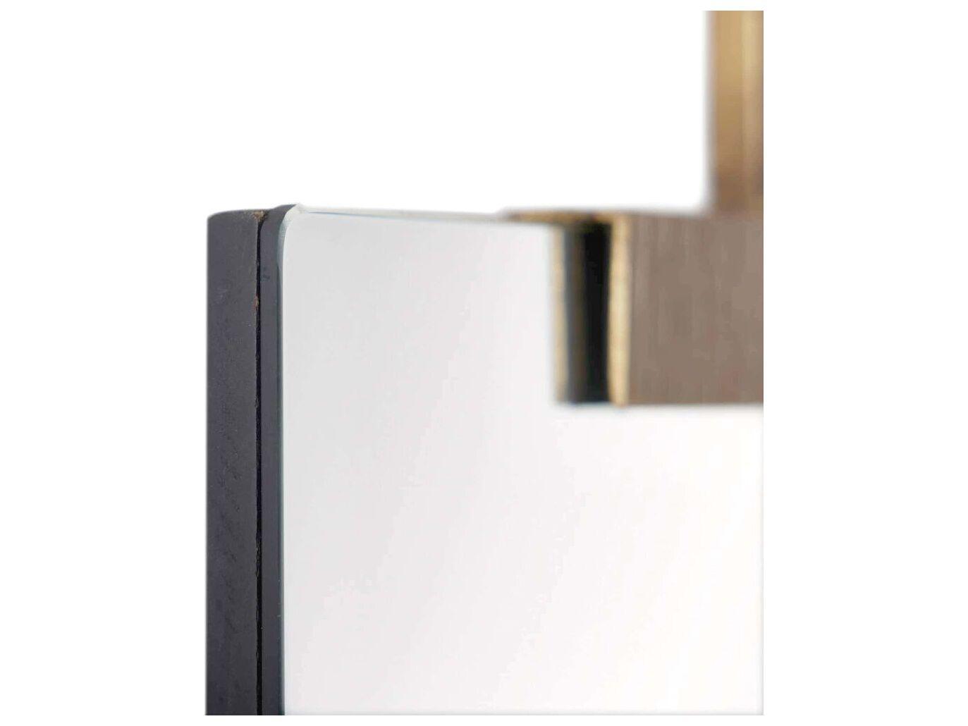 Arteriors Home Antique Brass Plain Wall Mirror Rectangular