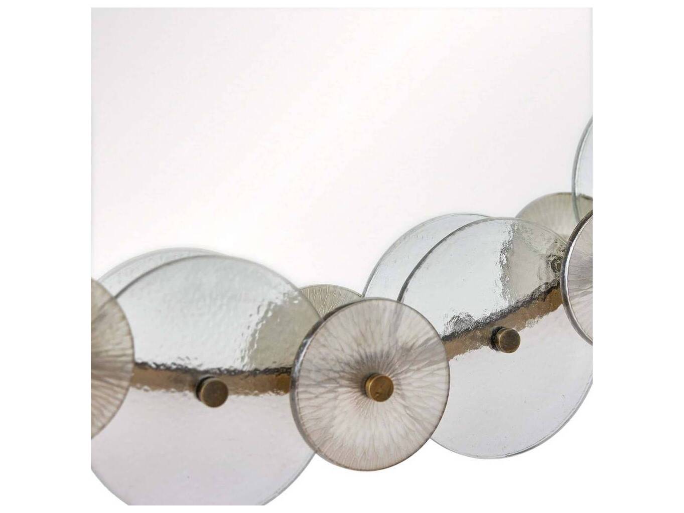 Arteriors Home Clear Smoke Wall Mirror Round