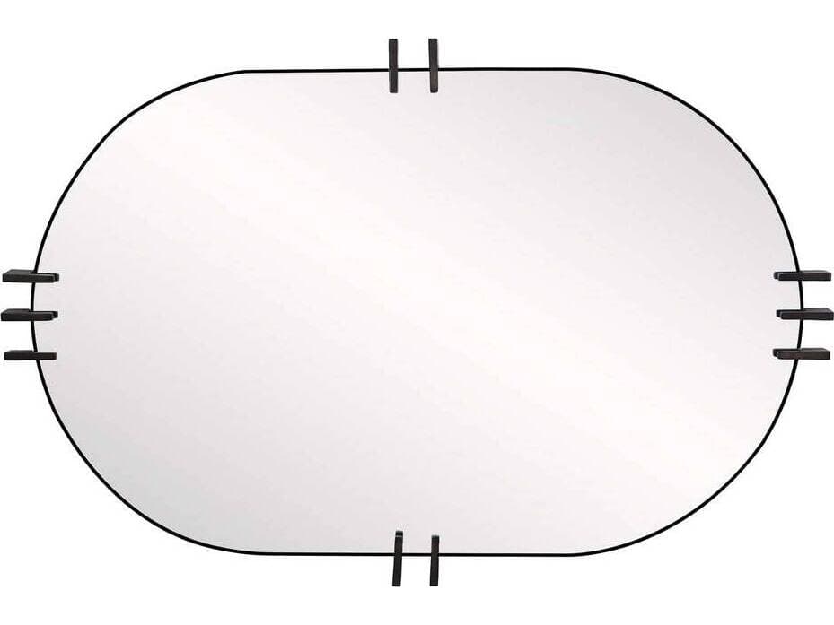 Arteriors Home Bronze Plain Wall Mirror Oval