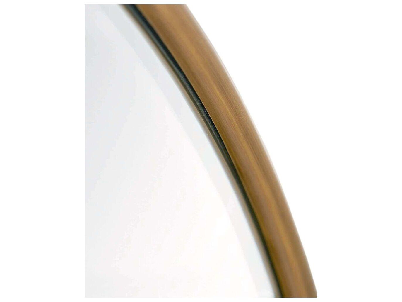 Arteriors Home Vaquero Antique Brass Plain Wall Mirror Vertical