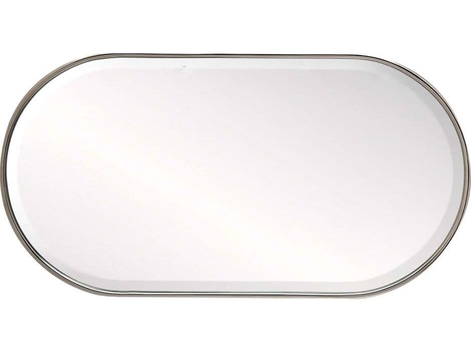 Arteriors Home Vaquero Polished Nickel Plain Wall Mirror Vertical