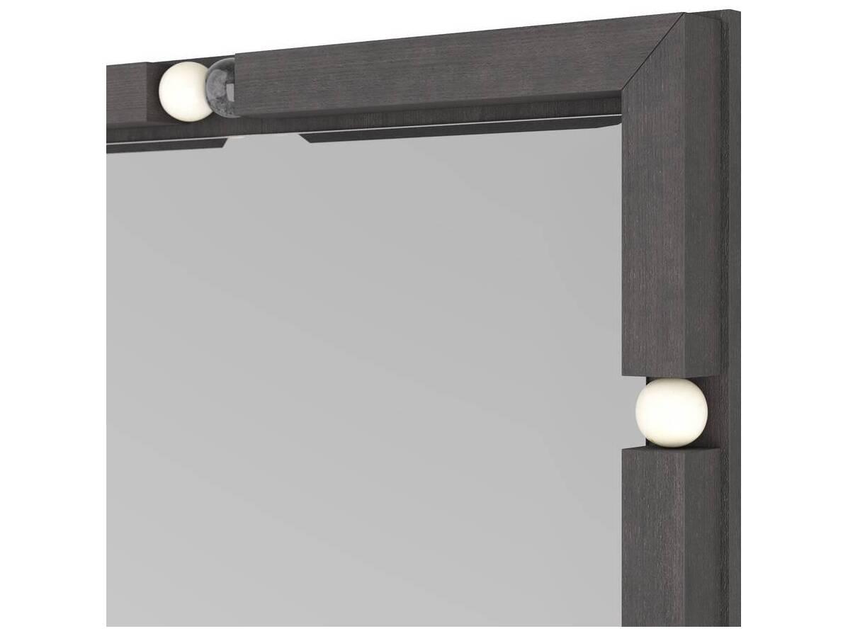 Arteriors Home Ebony White Wall Mirror Rectangular