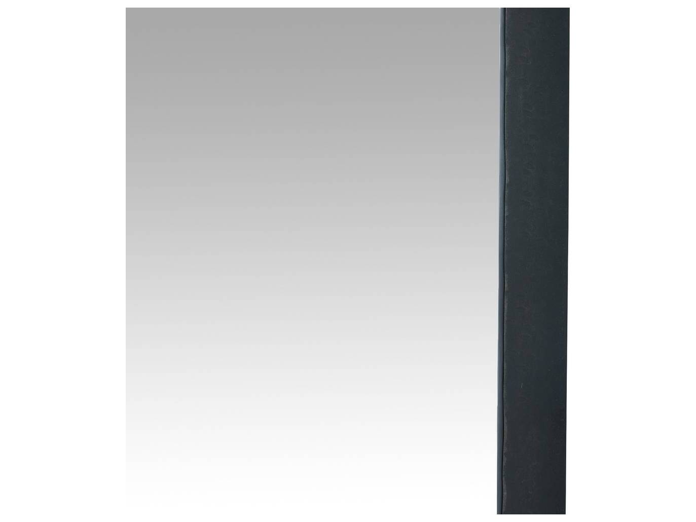 Arteriors Home Blackened Iron Plain Floor Mirror Rectangular