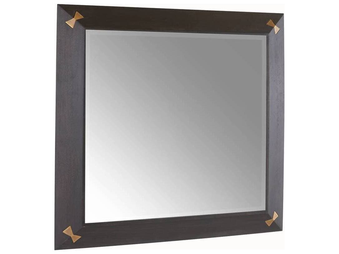 Arteriors Home Sable Antique Brass Wall Mirror Square