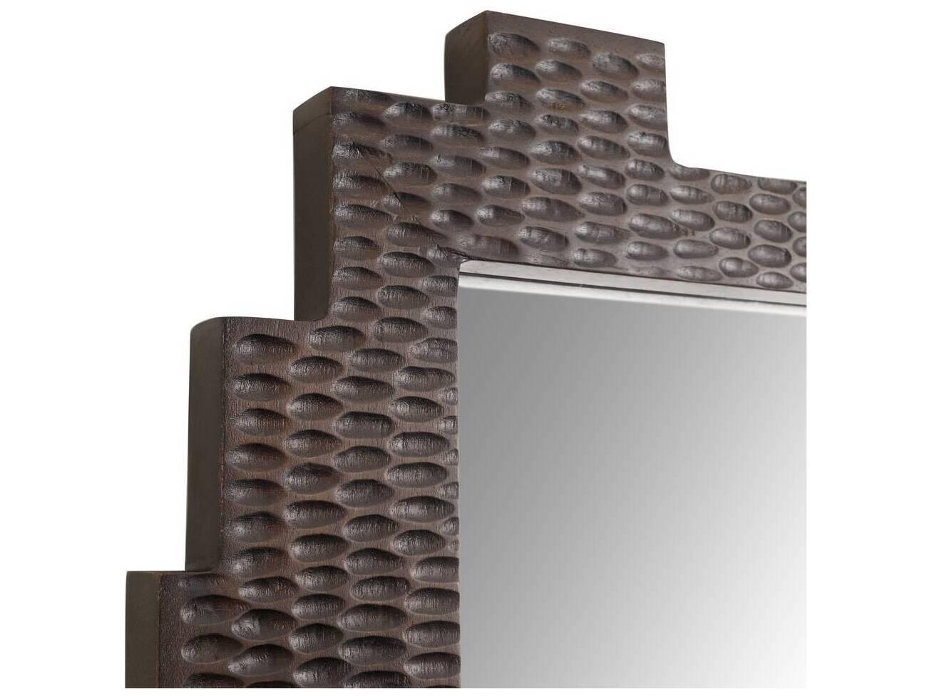 Arteriors Home Black Cherry Plain Wall Mirror Rectangular