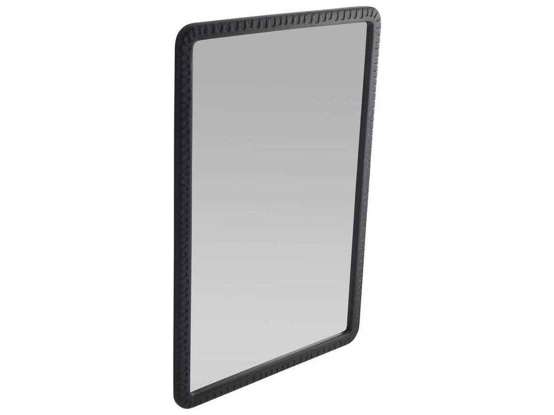 Arteriors Home Ebony Plain Wall Mirror Rectangular