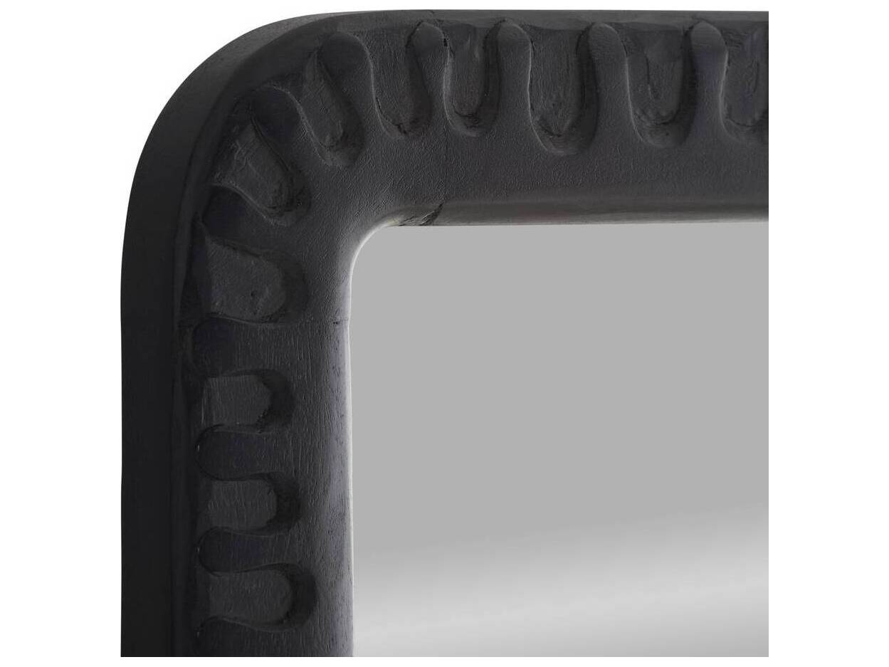 Arteriors Home Ebony Plain Wall Mirror Rectangular