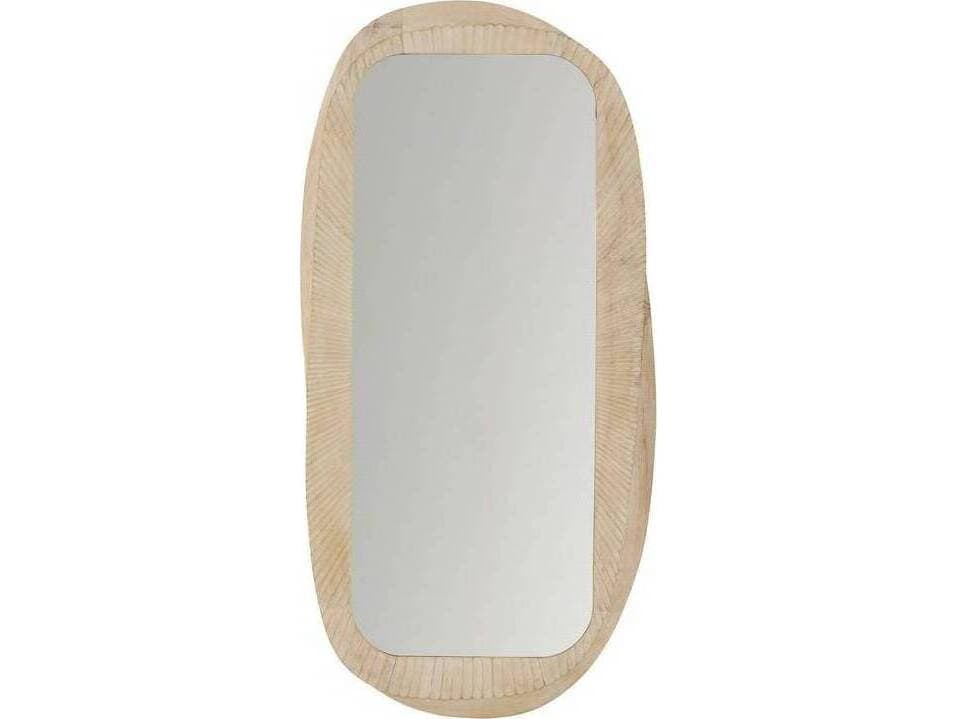Arteriors Home Juni Whitewash Plain Rectangular Floor Mirror