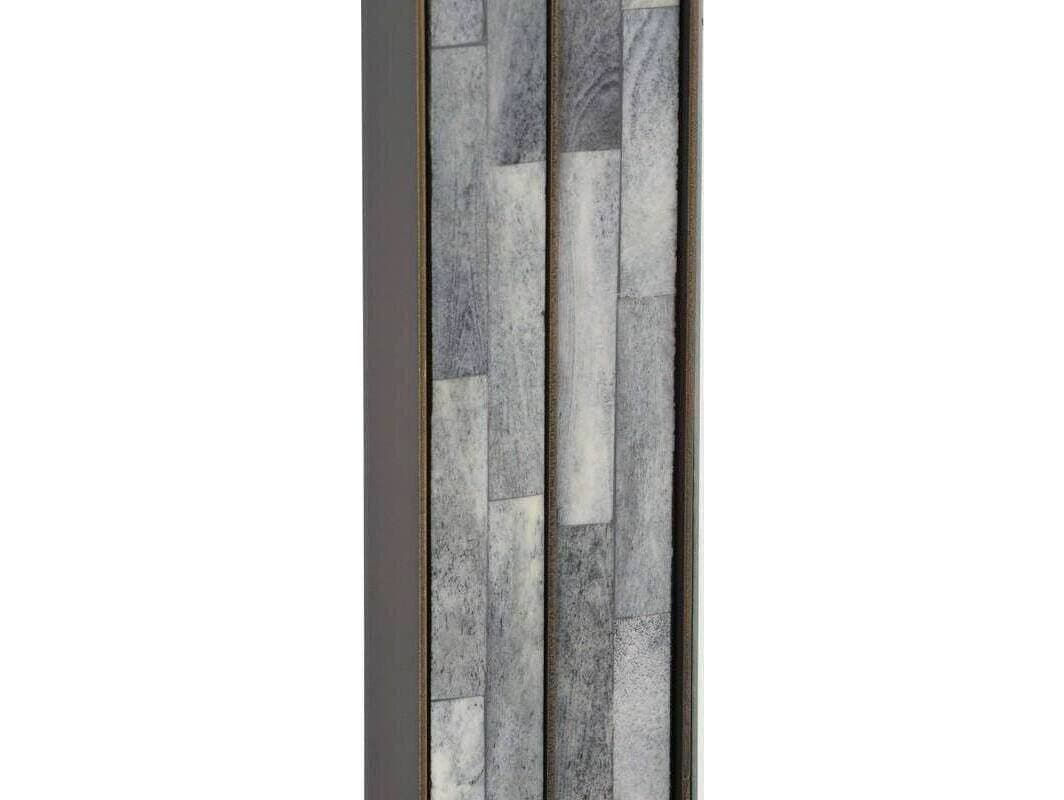 Arteriors Home Iyla Gray Bronze Plain Black Rectangular Wall Mirror