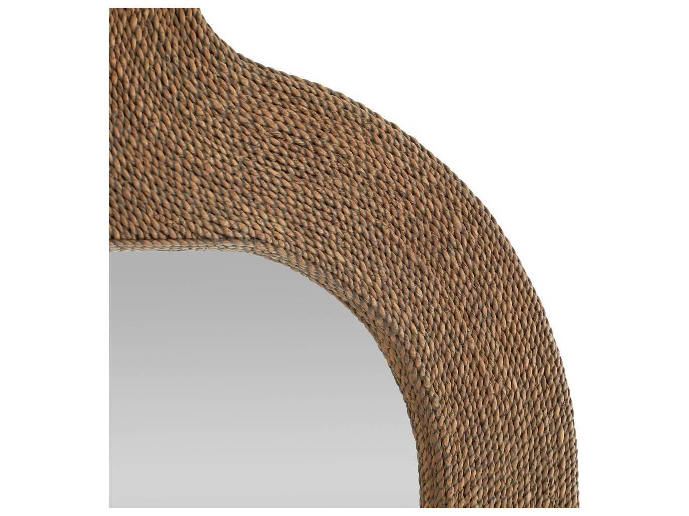 Arteriors Home Tobacco Stained Plain Wall Mirror Rectangular