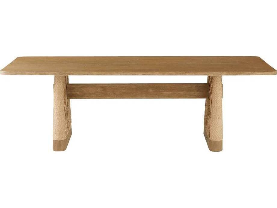 Arteriors Outdoor Delrio Honey Teak Rectangular Dining Table