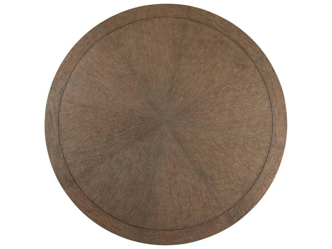 Arteriors Outdoor Echo Willow Teak Round Dining Table