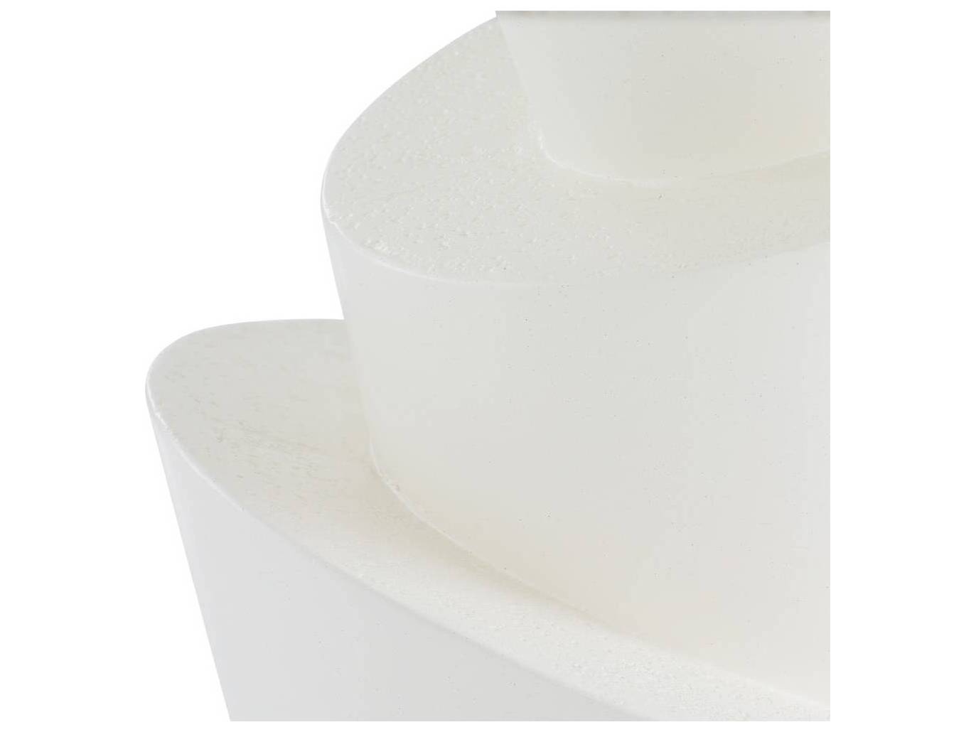 Arteriors Outdoor Figueroa Ivory Concrete Round Dining Table