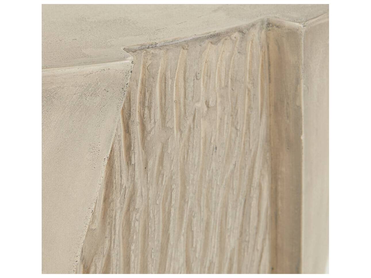 Arteriors Outdoor Creedon Putty Concrete Round End Table