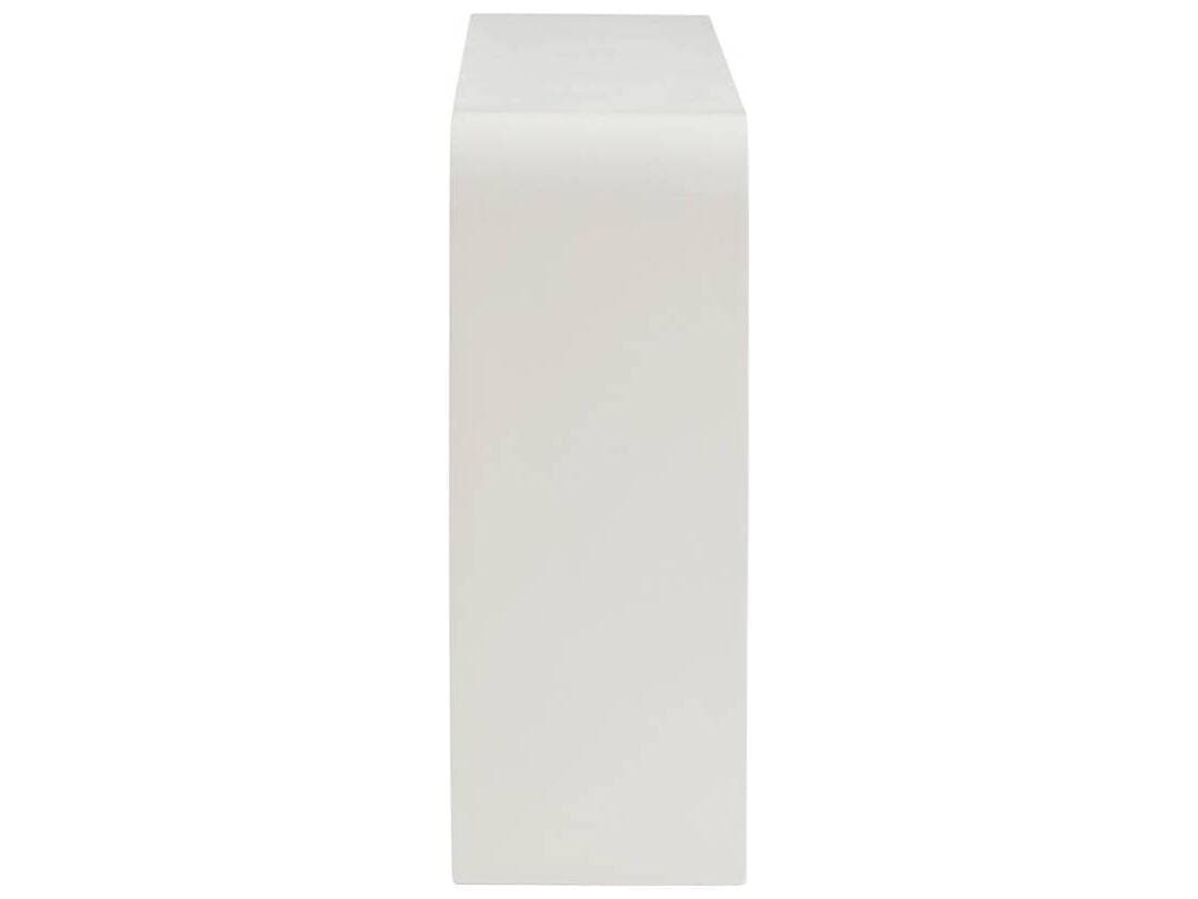 Arteriors Outdoor Farely Ivory Concrete Rectangular Console Table