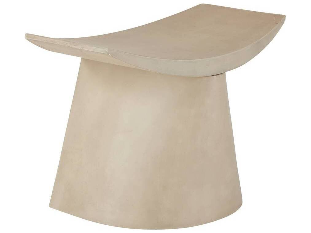 Arteriors Outdoor Enya Stonewashed Concrete Patio Stool