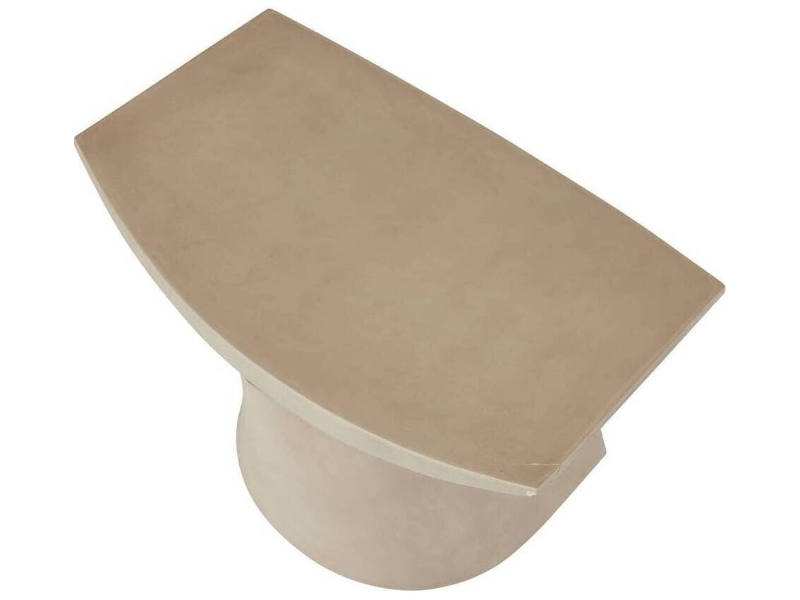 Arteriors Outdoor Enya Stonewashed Concrete Patio Stool