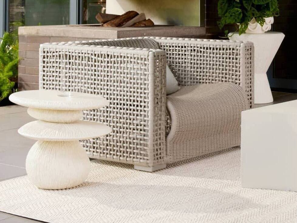 Arteriors Outdoor Guidry Rope Lounge Set