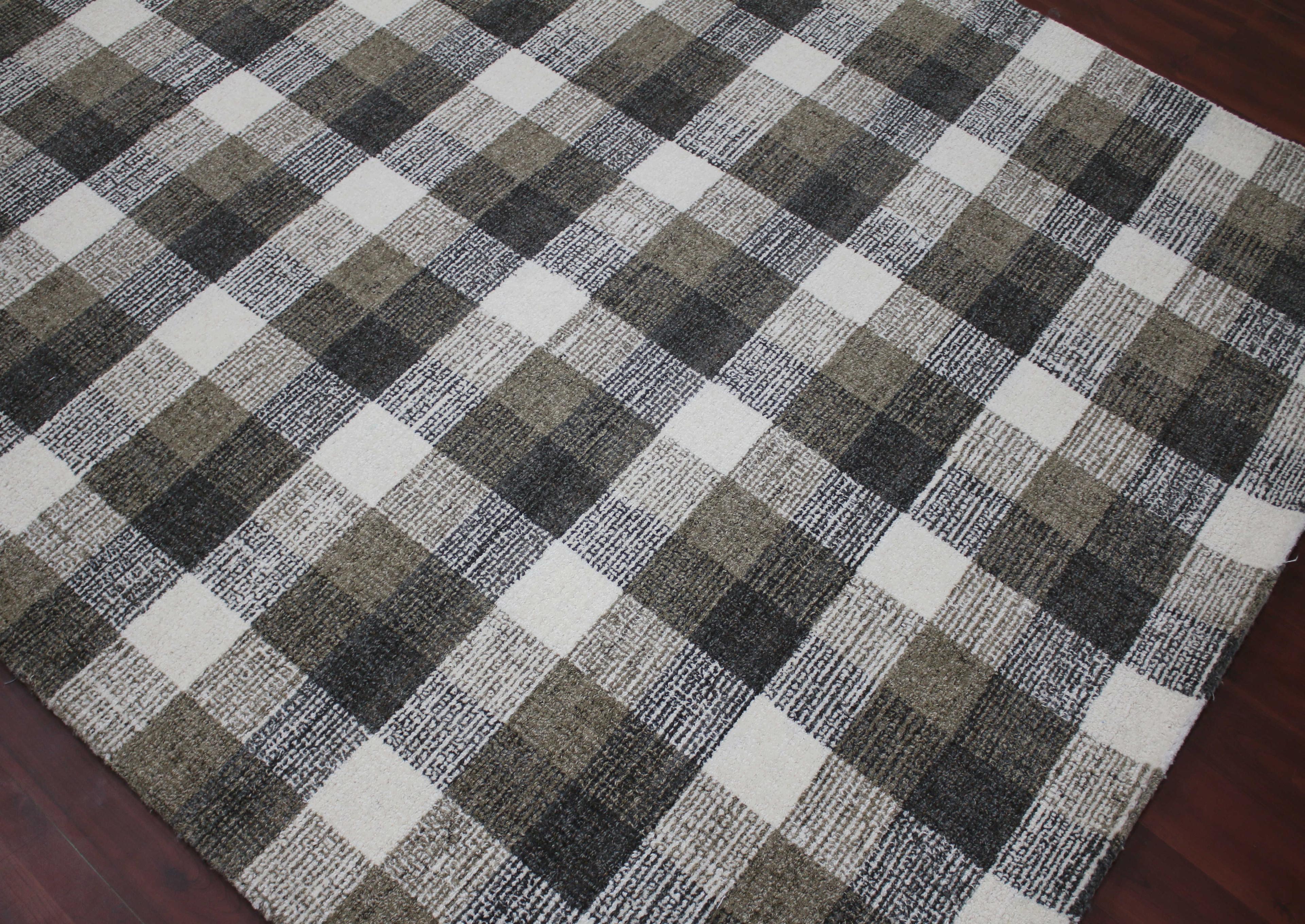 Amer Rugs Tartan Striped Area Rug