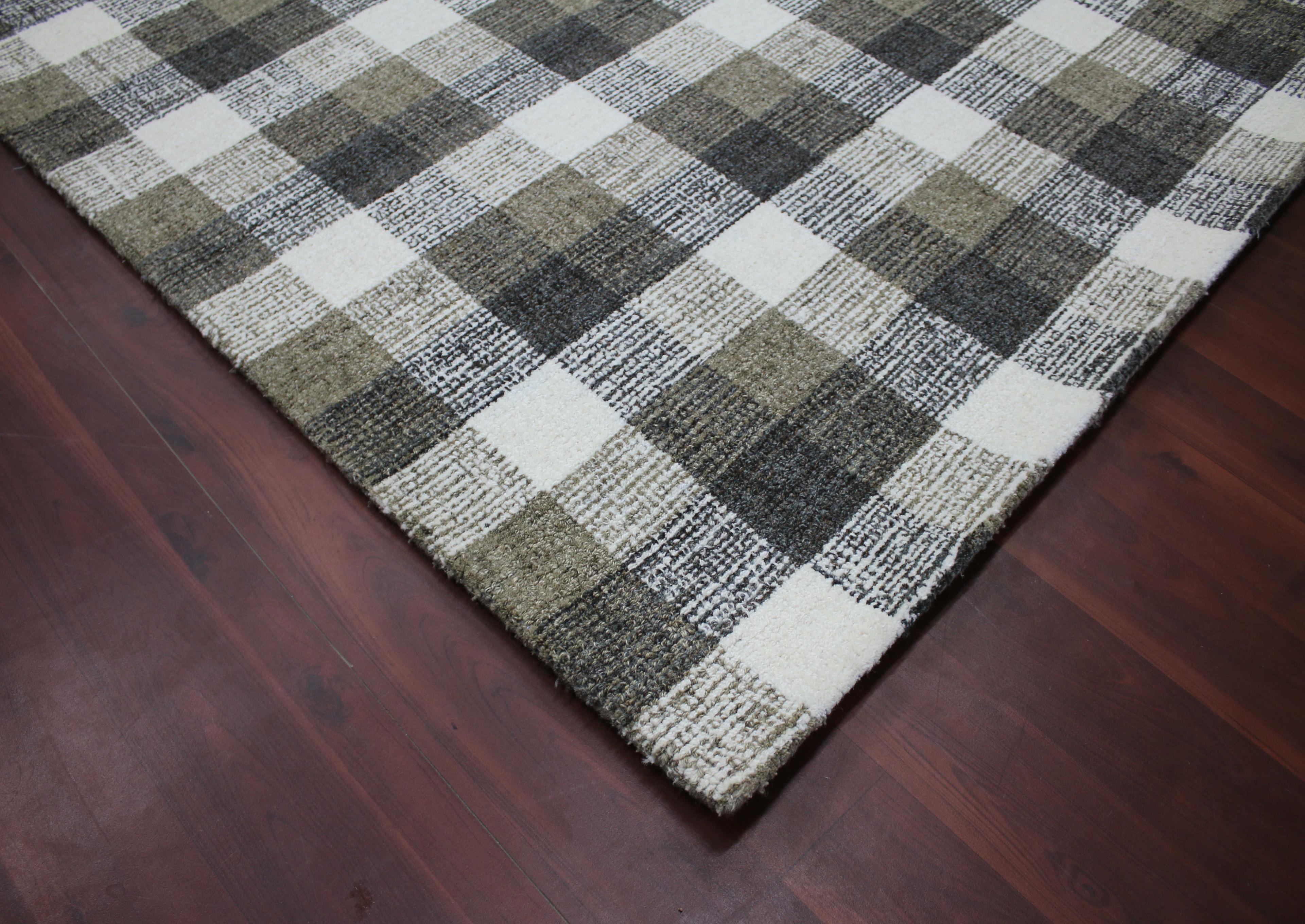 Amer Rugs Tartan Striped Area Rug