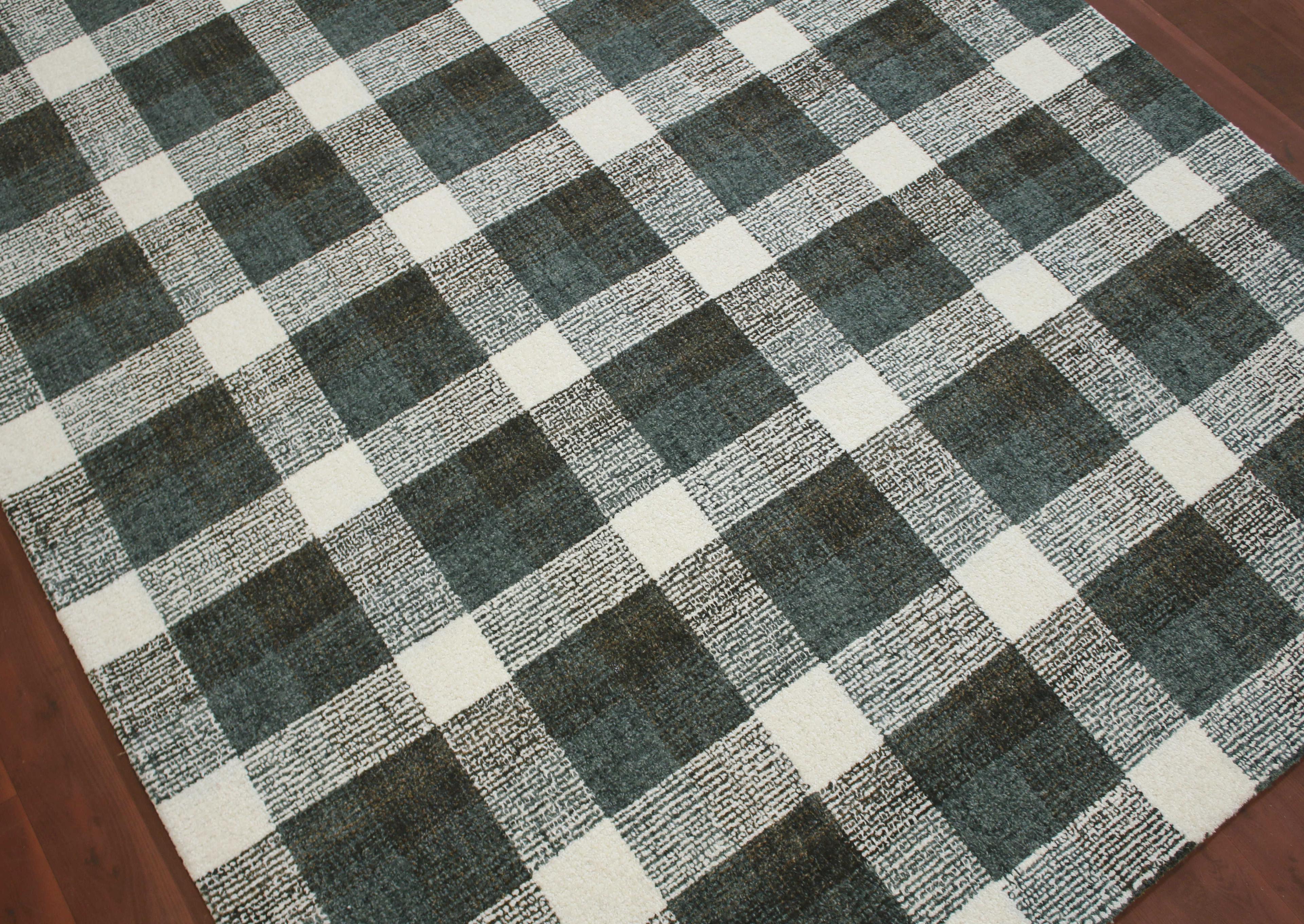 Amer Rugs Tartan Striped Area Rug