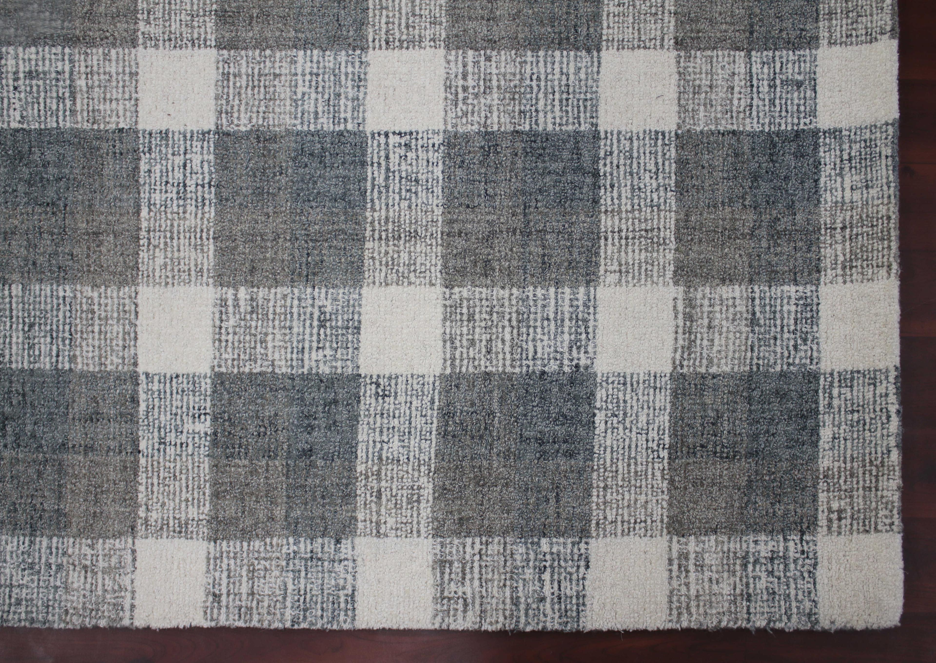 Amer Rugs Tartan Striped Area Rug