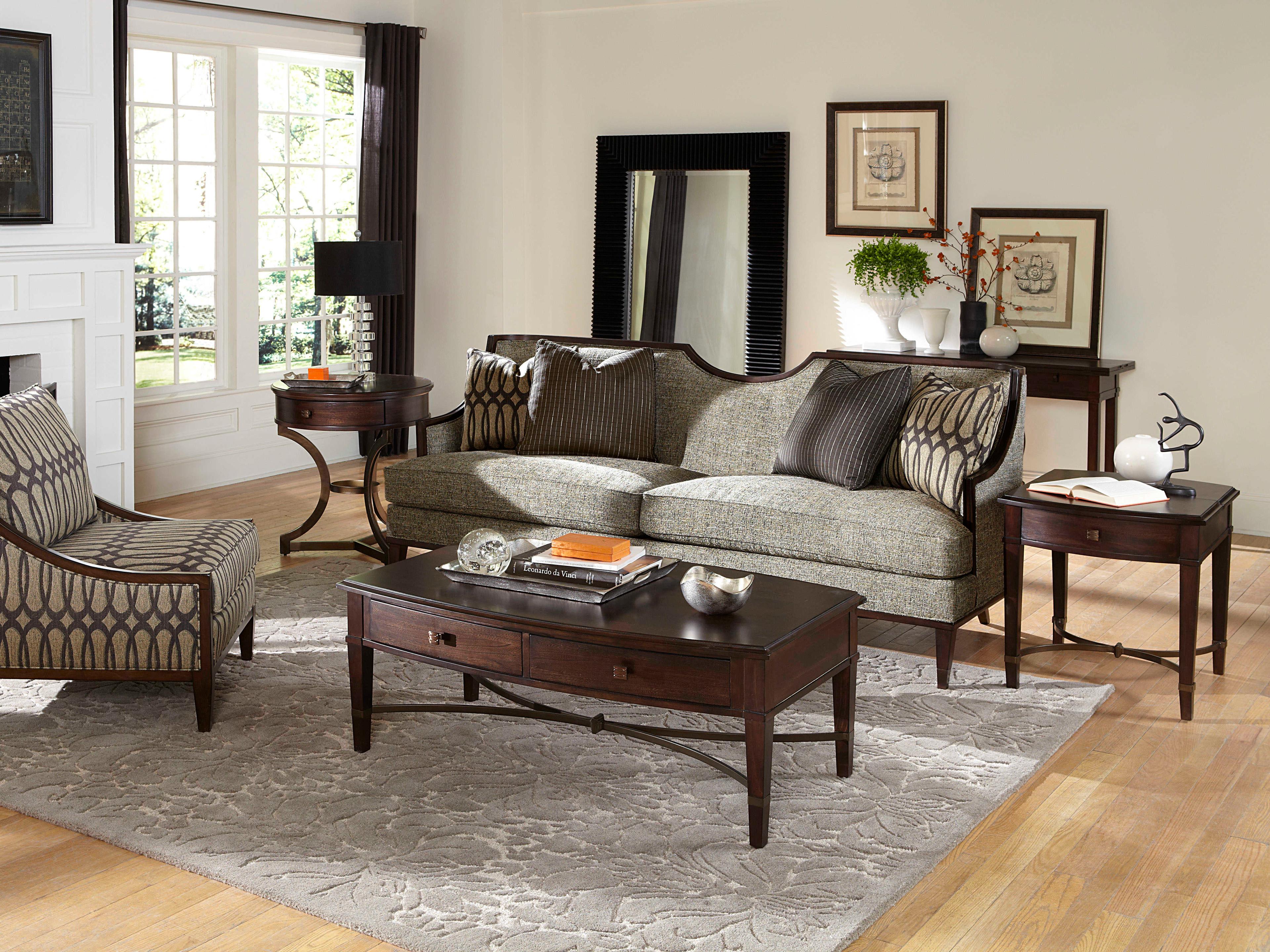 A.R.T. Furniture Harper Mineral Mink Gray Upholstered Sofa