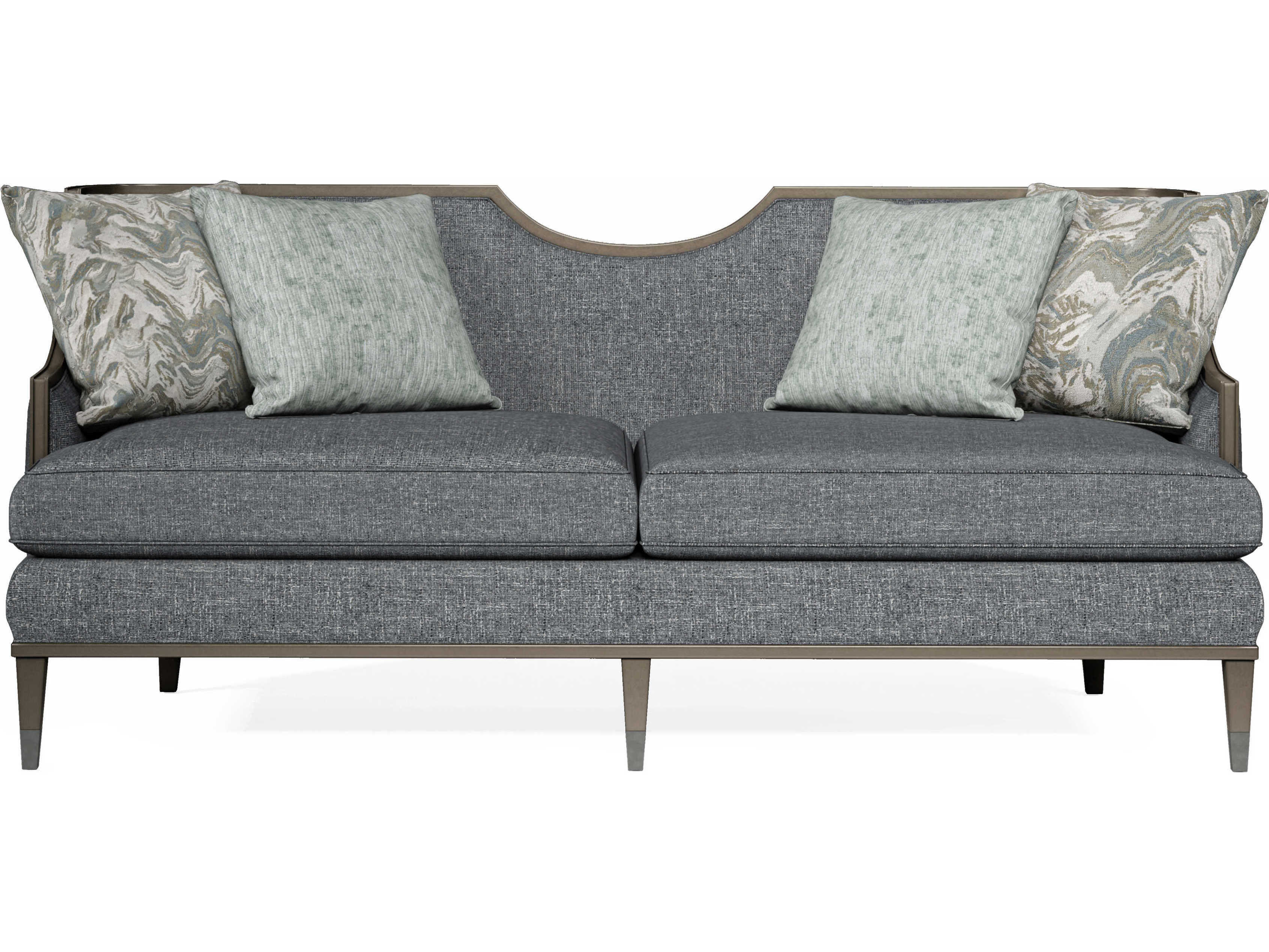 A.R.T. Furniture Harper Mica Gray Upholstered Sofa