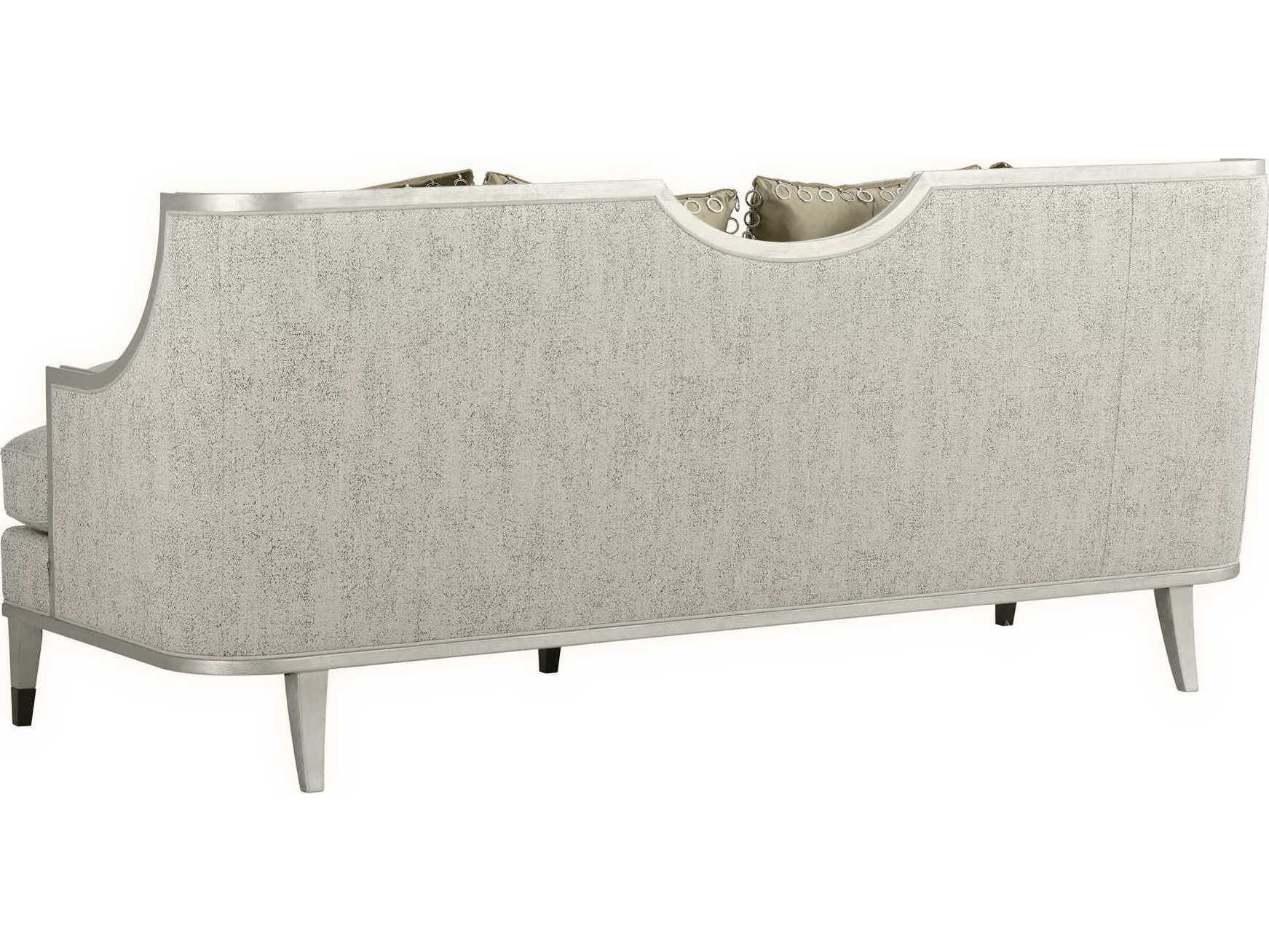 A.R.T. Furniture Harper Bezel Silver Upholstered Sofa