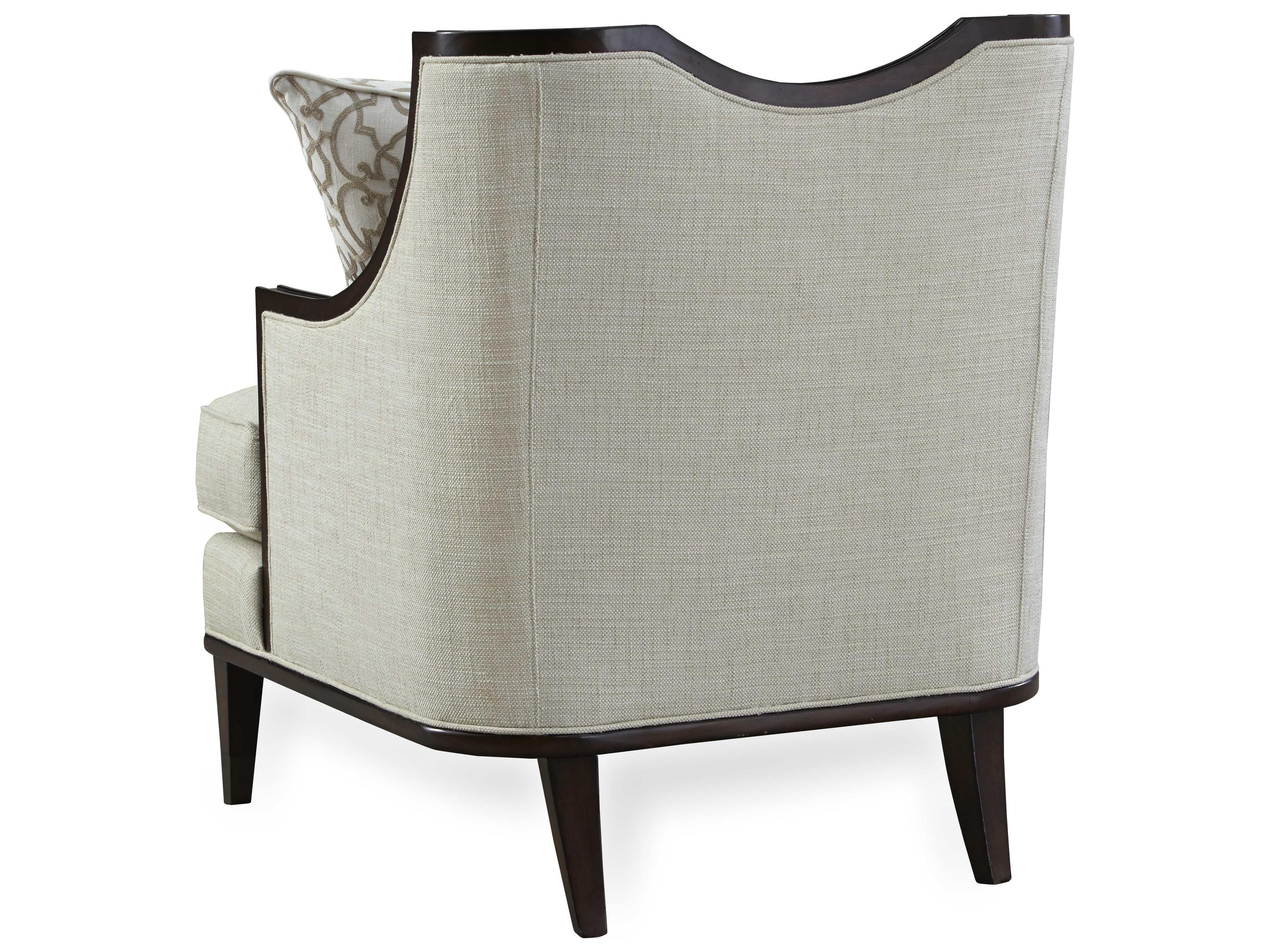 A.R.T. Furniture Harper Ivory Beige Fabric Accent Chair