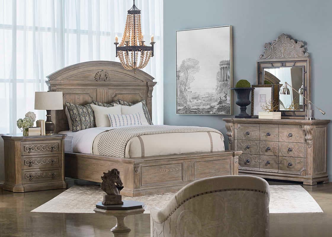 A.R.T. Furniture Arch Salvage Wren 9-Drawers Brown Elm Wood Dresser